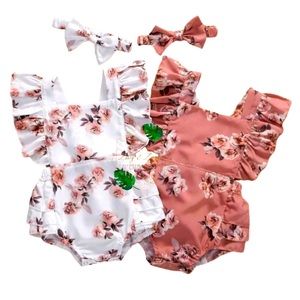 Heaven & Earth Rompers set